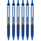 Caneta PILOT Precise V5, tinta azul retrátil de 0,5 mm, pacote com 6