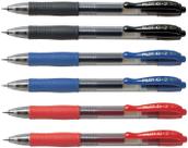 Caneta Pilot Rollerball Gel G-2 0.7 Preta Vermelha Azul x 2 unidades de cada cor Caneta Pilot Rollerball Gel G-2 0.7 Preta Vermelha Azul x 2 unidades de cada cor