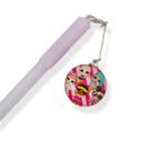 Caneta Pingente Boneca Lol Infantil Escolar Fofa - Papelaria Criativa