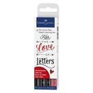 Caneta Pitt Artist Faber Castell Hand Lettering 4 Canetas