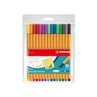 Caneta Ponta Fina Stabilo Point 88 Com 15 Cores