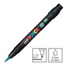 Caneta Posca Marcador Brush Uni-Ball PCF-350 Verde 6 Caneta Posca Marcador Brush Uni-Ball PCF-350 Verde 6