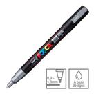 Caneta Posca Marcador Uni-Ball PC-3M Prata 26
