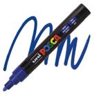 Caneta Posca Marcador Uni-ball Pc-5m Azul 33 Caneta Posca Marcador Uni-ball Pc-5m Azul 33