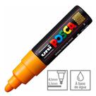 Caneta Posca Marcador Uni-Ball PC-7M Amarelo Brilhante 3