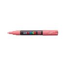 Caneta Posca PC-1M 0,7mm Rosa Coral - 01 unidade - Uni Posca Caneta Posca PC-1M 0,7mm Rosa Coral - 01 unidade - Uni Posca