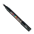 Caneta Posca PC-1M Kit Preta/Branca -Ponta 0.7mm - Uniball