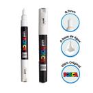 Caneta Posca Pc-1m ponta 0.7mm - Kit c/ 2 Branca - Uniball
