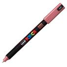 Caneta Posca PC-1MR - Vermelho Metálico - Uni-Ball Caneta Posca PC-1MR - Vermelho Metálico - Uni-Ball