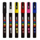 Caneta Posca PC-3M Marcador Kit C/ 6 Cores Caneta Posca PC-3M Marcador Kit C/ 6 Cores