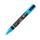 Caneta Posca PC-5MBR Brush - Azul Claro - uni-ball