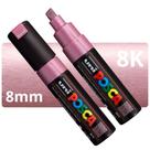 Caneta Posca Pc 8k - 8.0mm Ponta Chanfrada - Uniball - Cores Metálicas Caneta Posca Pc 8k - 8.0mm Ponta Chanfrada - Uniball - Cores Metálicas