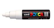 Caneta Posca PC 8K 8mm White_Branco - 01 unidade - Uni Posca