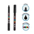 Caneta Posca Pin Type PC-1MR Ponta 0.7mm Preta - Uniball