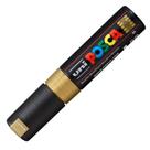 Caneta Posca Uni-Ball PC-8K 8mm Ouro Caneta Posca Uni-Ball PC-8K 8mm Ouro