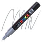Caneta Posca Uniball Pc-1m Ponta 0.7Mm Prata