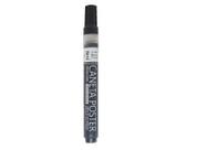 Caneta Poster Pen 5mm Preta - Marcador Profissional para cartazistas