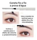 Caneta Preenchedora De Barba Sobrancelhas Caneta Fio A Fio Novidade