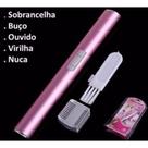 Caneta Que Depila Apara Corta Pelos Sobrancelhas E Buços caneta rosa