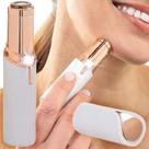 Caneta Removedora Pelos Faciais Feminina Recarregável USB Luz De Led Para Rosto Liso Instantâneo