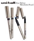 Caneta Rollerball Deluxe Fine C/2 Preta /azul Uni-ball 0.7mm