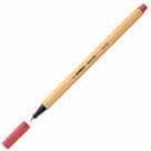 Caneta Stabilo 0.4 point 88/47 vermelho ferrugem