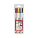 Caneta Stabilo Pen 68 Brush 06 Cores