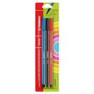 Caneta Stabilo Pen 68 c/3 Cores Básicas Ponta 1.0mm Blister - Stabilo Papelaria Multiuso Tampa Ventilada Inodoro