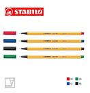 Caneta Stabilo Point 88 0,4 Kit C/4 Az/Vm/Pt/Vd