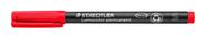 Caneta STAEDTLER Lumocolor Universal Permanente 0,4 mm Vermelha
