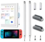 Caneta Stylus fllynewrite Dual Tip com Suporte 2 unidades Caneta Stylus fllynewrite Dual Tip com Suporte 2 unidades