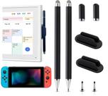 Caneta Stylus fllynewrite Dual Tip com Suporte 2 unidades Caneta Stylus fllynewrite Dual Tip com Suporte 2 unidades