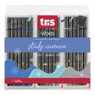 Caneta Superfina Vibes Tris 18 Cores Ponta 0.4mm Resistente