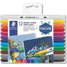 Caneta Tecido Staedtler Ponta Dupla 12 Cores