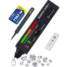 Caneta Testadora de Diamantes UVER com Luz UV e Sensor Térmico Caneta Testadora de Diamantes UVER com Luz UV e Sensor Térmico