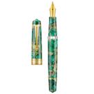 Caneta-tinteiro Asvine P20 Piston Filling Stub Nib 1,1 mm verde