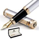 Caneta-tinteiro HDDNB com acabamento dourado 24K kit para presente