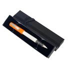 Caneta Tinteiro Jinhao Laranja Com Estojo De Presente