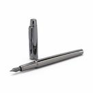 Caneta tinteiro metal chumbo 0,5mm ponta pena luxo elegante