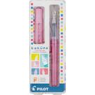 Caneta-tinteiro PILOT Kakuno Pink Barrel Fine Nib Black Ink Caneta-tinteiro PILOT Kakuno Pink Barrel Fine Nib Black Ink