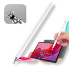 Caneta Touch Ponta Fina 2 em 1 para Tablet Lenovo P12 Capacitiva + Esferográfica Sem Bluetooth