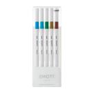 Caneta Uni-Ball Emott Fine 0.4 05 Cores Nº 04