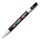 Caneta Uni Posca Pc 3m Branco Uniball Caneta Uni Posca Pc 3m Branco Uniball