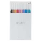 Caneta Uniball Emott 0.4mm c/10 cores n.02 Caneta Uniball Emott 0.4mm c/10 cores n.02