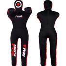 Caneta Wrestling Grappling Dummy não preenchida, 5 pés/125 cm, preta