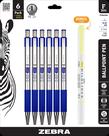 Caneta Zebra F-301, 0,7 mm, ponta fina, pacote com 6
