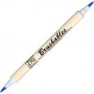 Caneta Zig Brushables Kuretake Dupla Powder Blue