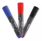 Canetao Pincel Ponta 8mm Vermelho- Preto-azul 3 Unidades Canetao Pincel Ponta 8mm Vermelho- Preto-azul 3 Unidades