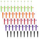 Canetas Beadable Jiebor Halloween Plastic Bead Black Ink x50