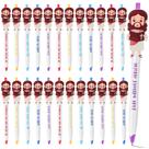 Canetas Christian Jesus CroBlissful, 24 unidades, 15 cm, multicoloridas